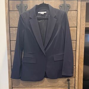 Veronica Beard Navy Dickey Blazer